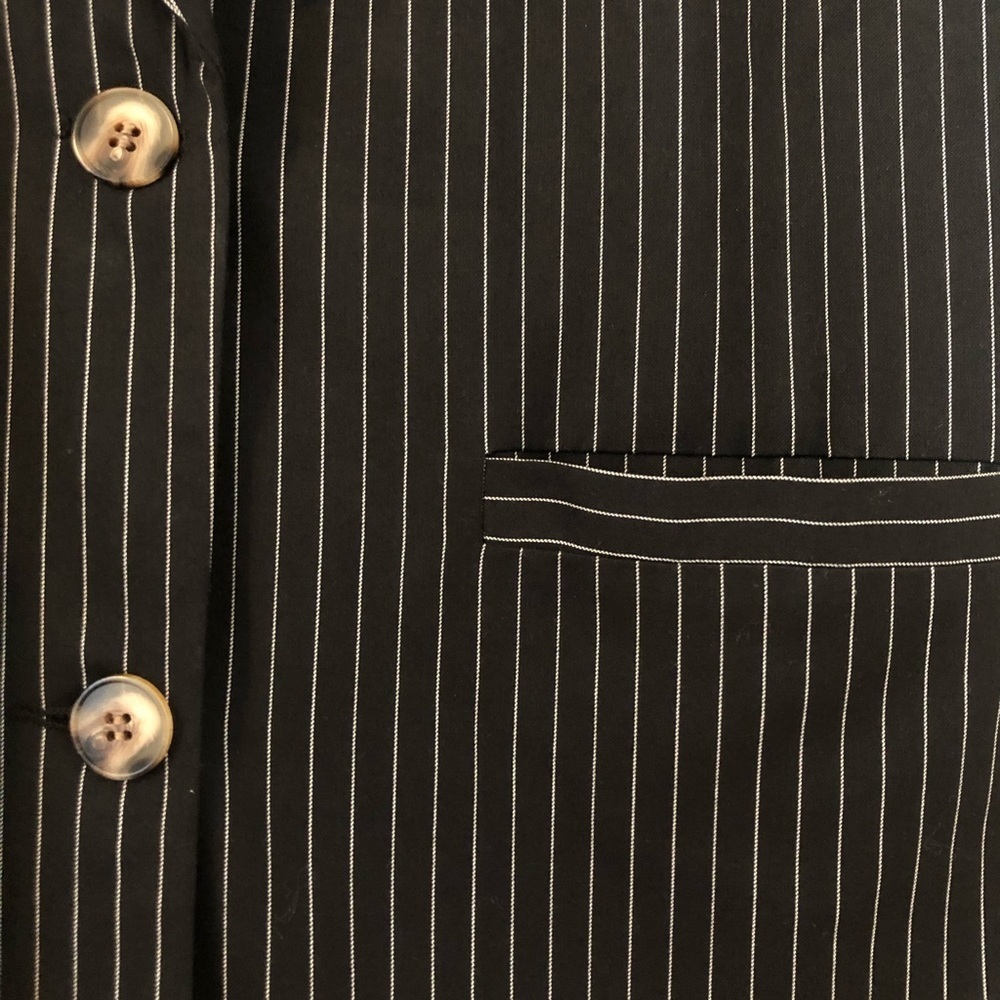 PINSTRIPE BLAZER VEST - Picture 4 of 5